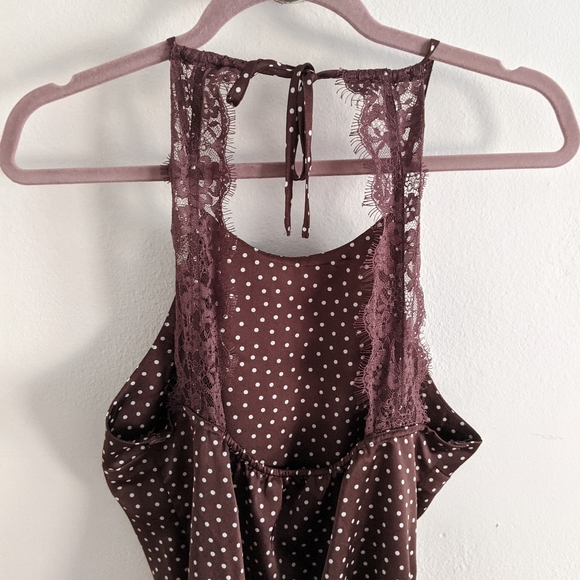 Satin Lace-Back Bodysuit - Picture 6 of 6